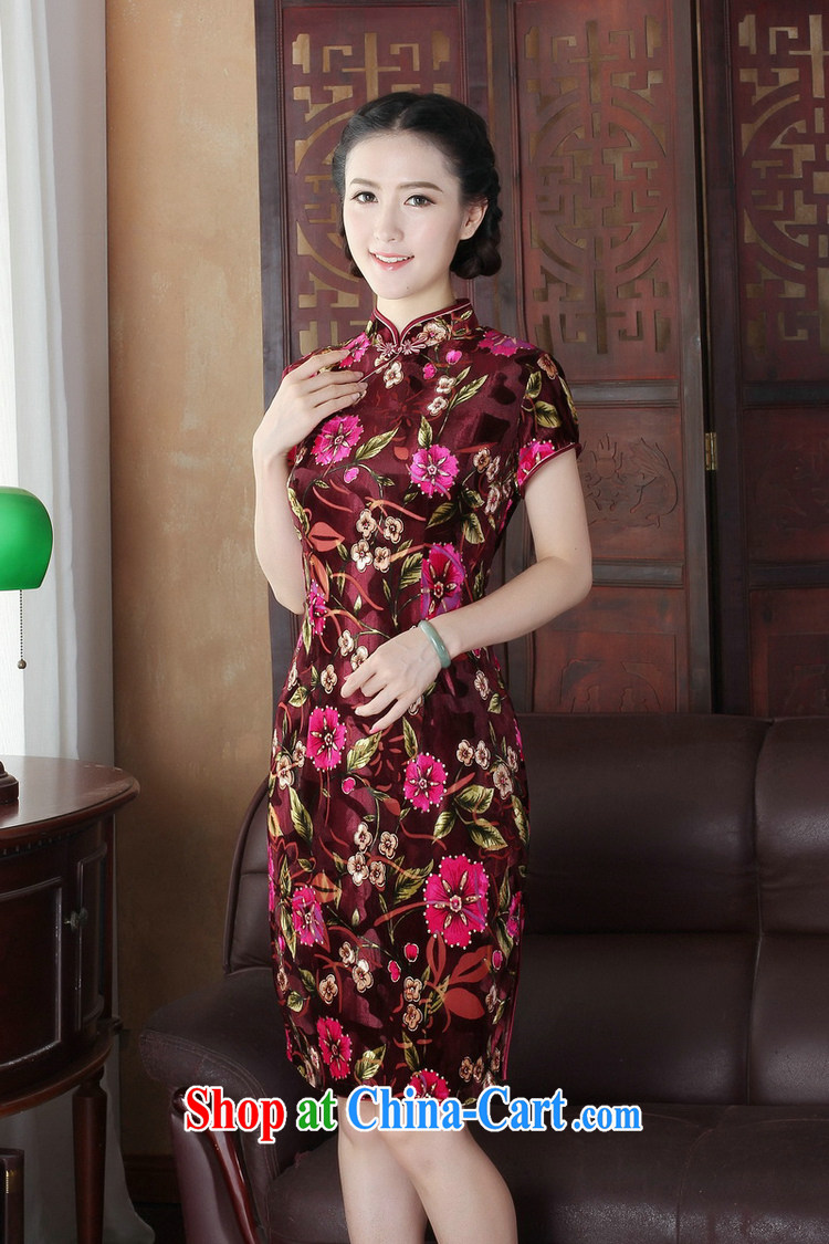 The Jessup, new, improved spring loaded, manually for the buckle cultivating cheongsam dress Y figure XXXL pictures, price, brand platters! Elections are good character, the national distribution, so why buy now enjoy more preferential! Health