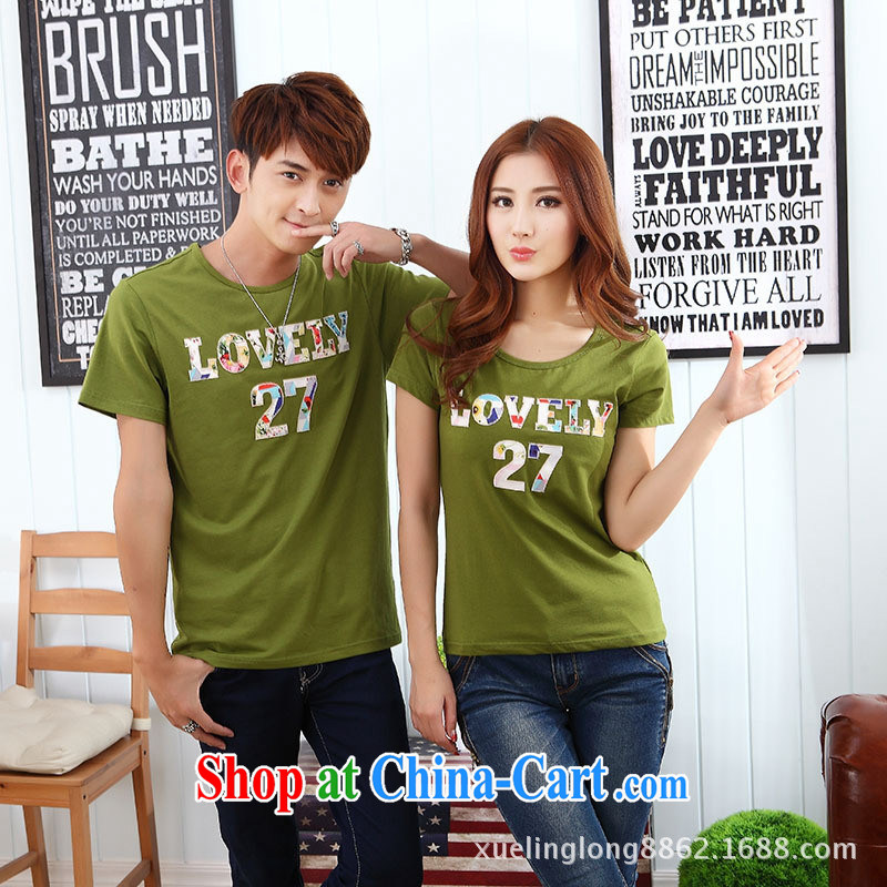 9 month dress couples the 2015 Korean Beauty couples short T summer couples with Royal Blue dress M, A . J . BB, shopping on the Internet