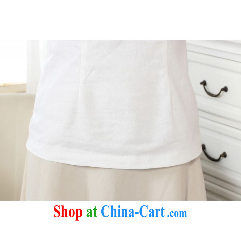 Shanghai, optimize purchase female Tang Women's clothes summer clothes acted for a tight hand-painted cotton the Chinese Han-female improved white 2XL, Shanghai, optimization, and, shopping on the Internet