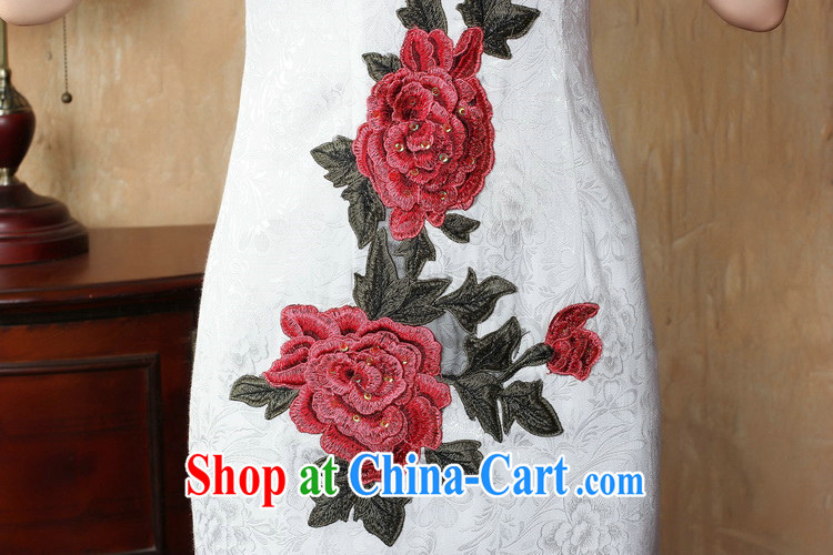 The Jessup, new spring and summer lady elegance, for manually tie embroidered beauty dresses girls dresses Y white L pictures, price, brand platters! Elections are good character, the national distribution, so why buy now enjoy more preferential! Health