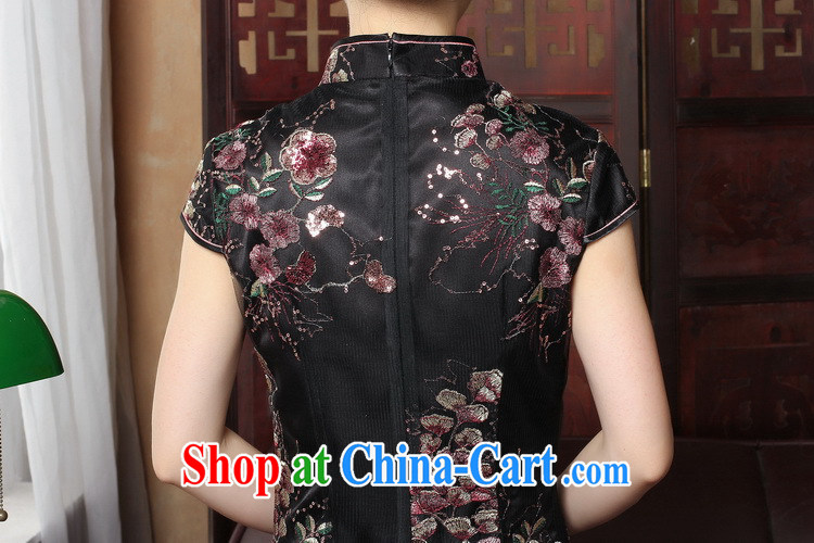 Dan smoke-free summer wear new dresses, Tang Women's clothes Silk Cheongsam dress pleated skirts dress Chinese improved national wind lace dresses such as the color 2 XL pictures, price, brand platters! Elections are good character, the national distribution, so why buy now enjoy more preferential! Health