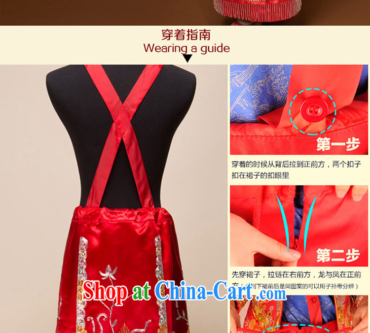 A service is a good show reel service spring marriages toast serving Chinese Dress cheongsam Phoenix use of dress red 2 XL pictures, price, brand platters! Elections are good character, the national distribution, so why buy now enjoy more preferential! Health