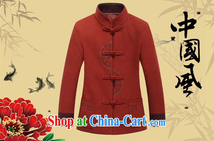 The chestnut mouse new Chinese style, Ms. Shen T-shirt long-sleeved jacket China Tang 3 color brown XXXL pictures, price, brand platters! Elections are good character, the national distribution, so why buy now enjoy more preferential! Health