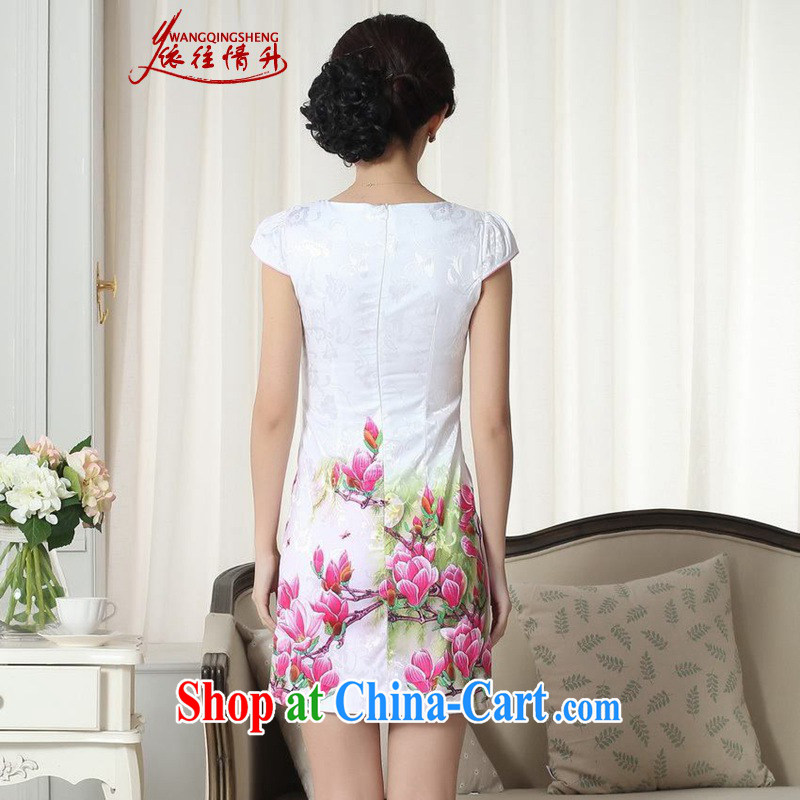 In accordance with the conditions and in the summer, elegant style Chinese improved Chinese qipao, for a short-cut, cultivating cheongsam dress shown in Figure 2 XL, in accordance with the situation, and, on-line shopping