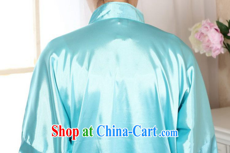 Dan smoke 2015 new female Chinese Tai Chi Gong serving serving martial arts kung fu damask shirt Package movement yoga clothing such as the color 2 XL pictures, price, brand platters! Elections are good character, the national distribution, so why buy now enjoy more preferential! Health