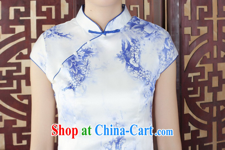 Take the dresses summer New Tang Women's clothes Chinese improved, stamp duty for cheongsam dress is tight short dresses such as the color M pictures, price, brand platters! Elections are good character, the national distribution, so why buy now enjoy more preferential! Health