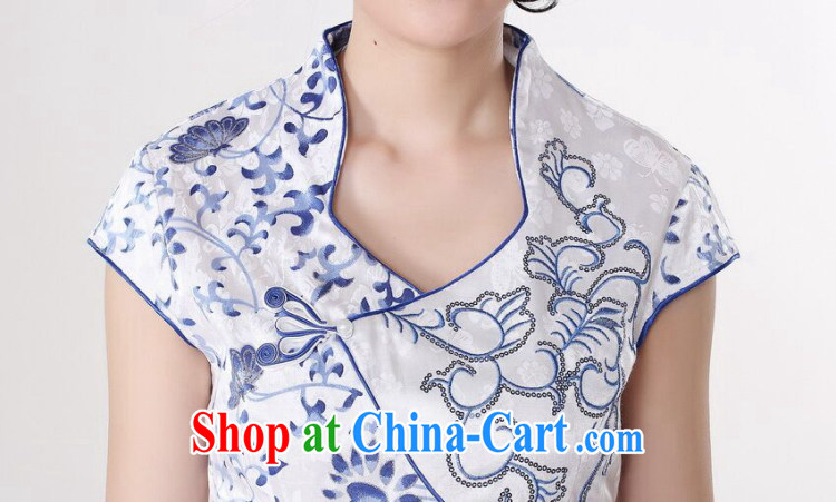 Dan smoke summer dresses with new, Tang Women's clothes Chinese improved retro cotton, dresses for Tang with short dresses, such as the color 2 XL pictures, price, brand platters! Elections are good character, the national distribution, so why buy now enjoy more preferential! Health