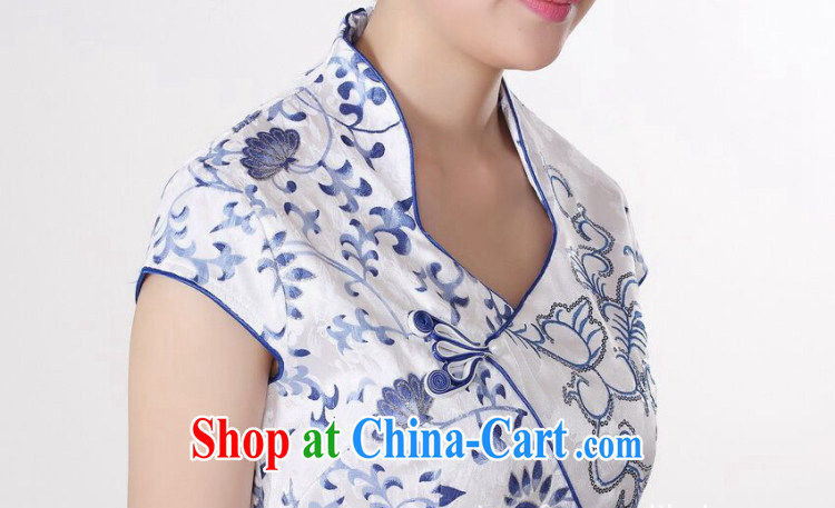 Take the dresses summer New Tang Women's clothes Chinese improved retro cotton, dresses for Chinese short dresses, such as the color 2 XL pictures, price, brand platters! Elections are good character, the national distribution, so why buy now enjoy more preferential! Health
