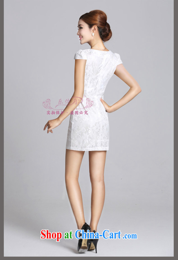 And, in accordance with antique lady dresses 2015 spring new embroidery flower cheongsam dress daily cultivating short cheongsam girls LYE 66,626 white XXL pictures, price, brand platters! Elections are good character, the national distribution, so why buy now enjoy more preferential! Health