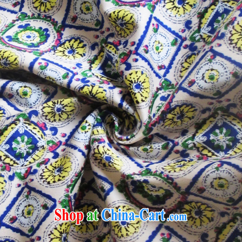 And, in accordance with new retro Ethnic Wind girl cheongsam embroidery take short cheongsam dress classic lady graphics thin spring 66,639 LYE XXL suit, and, in accordance with (leyier), online shopping