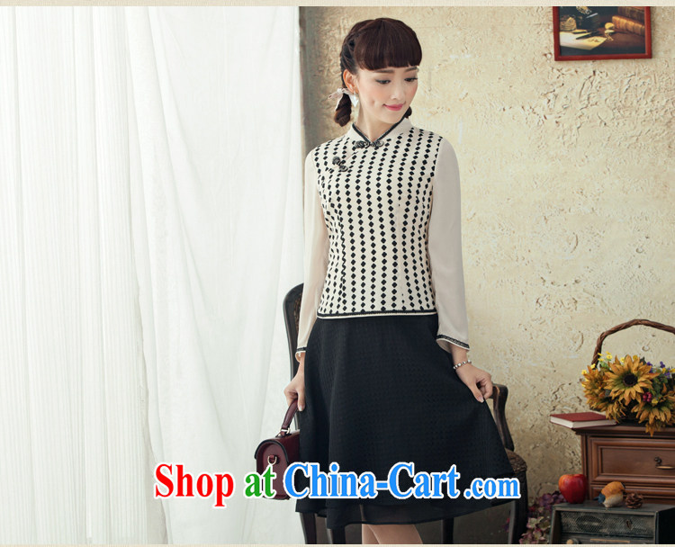once and for all and fatally jealous Fang-Chinese long-sleeved spring and Chinese Ethnic Wind female retro new stamp duty cheongsam shirt white XL April 13 future shipping pictures, price, brand platters! Elections are good character, the national distribution, so why buy now enjoy more preferential! Health