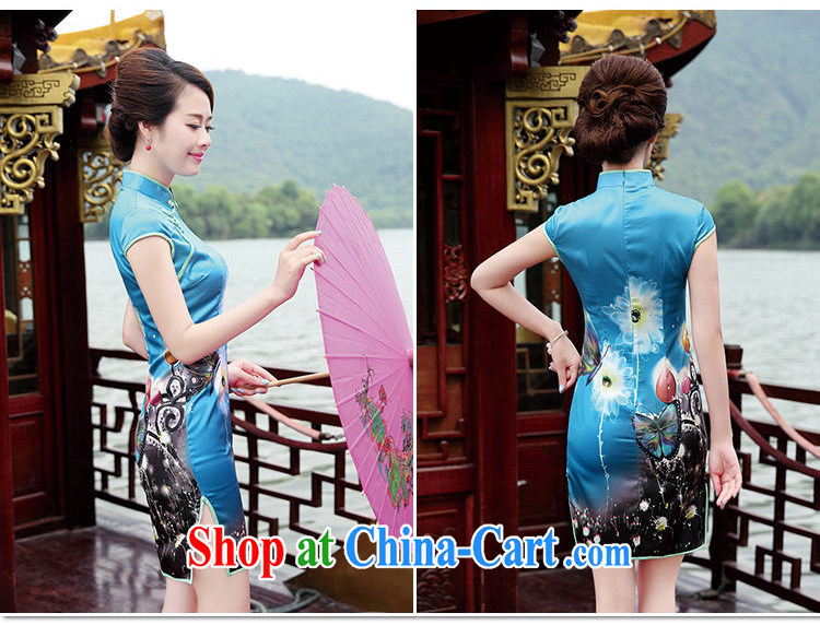 Appeals to appeal for 2015 spring and summer new women's clothing dresses retro beauty improved stylish, everyday dresses skirts dresses Beauty Figure M pictures, price, brand platters! Elections are good character, the national distribution, so why buy now enjoy more preferential! Health