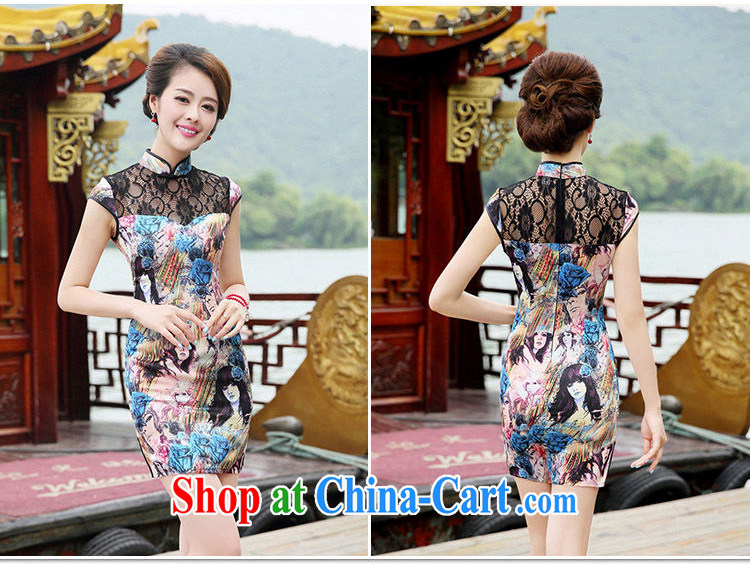 Appeals to appeal to 2015 new improved cheongsam wedding dresses bride dresses short bows stage dress cheongsam white XXL pictures, price, brand platters! Elections are good character, the national distribution, so why buy now enjoy more preferential! Health
