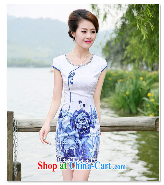 Appeals to appeal to 2015 new dresses girls summer Ethnic Wind and stylish beauty improved cheongsam dress dress flower vase XXL pictures, price, brand platters! Elections are good character, the national distribution, so why buy now enjoy more preferential! Health