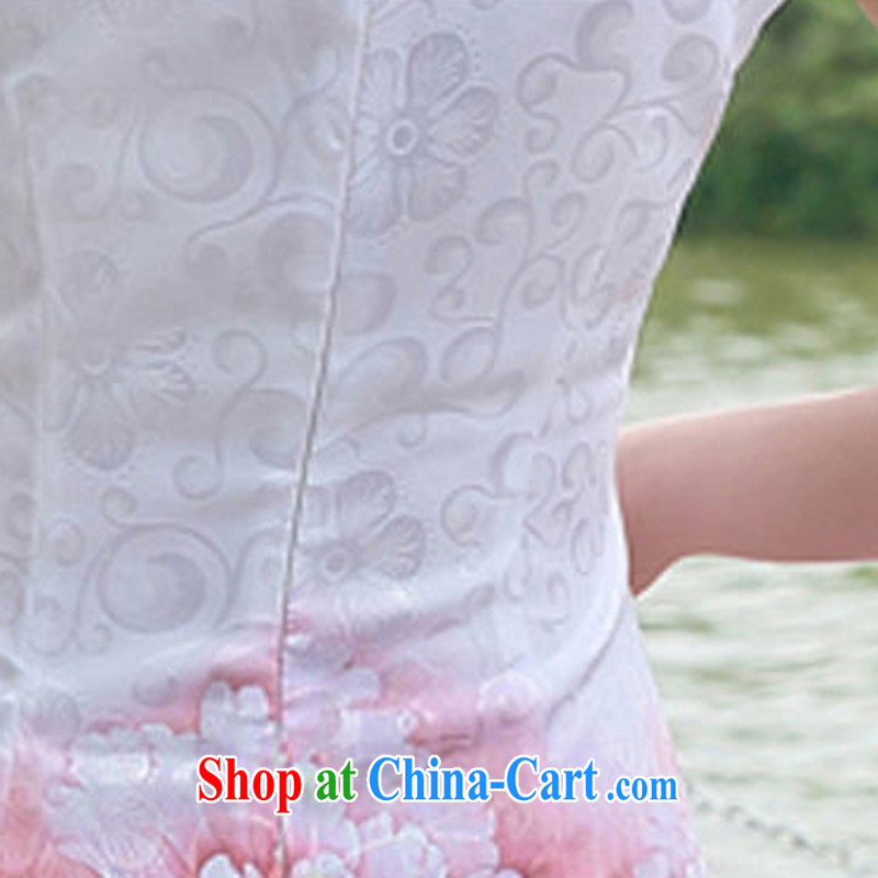 Appeals to appeal to 2015 new cheongsam dress Chinese improved cheongsam girls toast clothing dresses cheongsam dress pink XXL, appeal to appeal, and shopping on the Internet