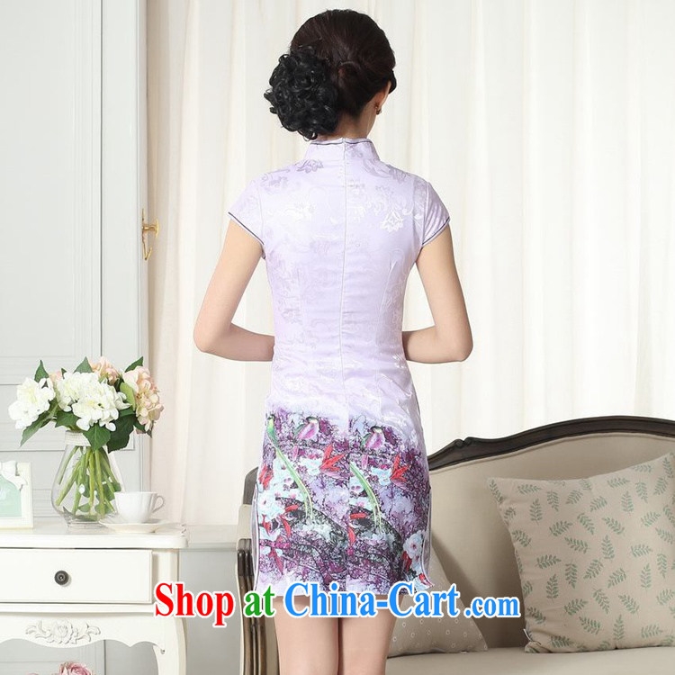 Carl Bildt, new Chinese qipao dress and stylish, for a tight budget to spend cultivating short cheongsam dress LGD/D #0272 figure 2 XL pictures, price, brand platters! Elections are good character, the national distribution, so why buy now enjoy more preferential! Health