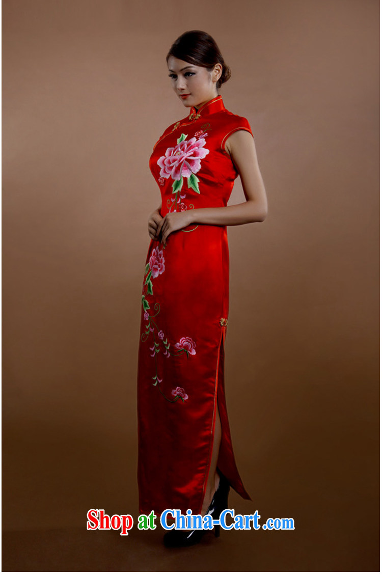once and for all, embroidery Peony bridal dresses wedding dresses long, Retro toast. Thank you dress dresses spring New Red tailored 20 Day Shipping pictures, price, brand platters! Elections are good character, the national distribution, so why buy now enjoy more preferential! Health