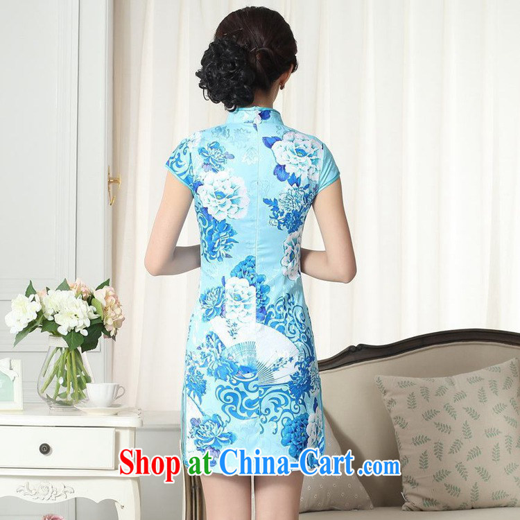 Carl Bildt, new Chinese qipao gown lady fashion, leading to a classic tray for cultivating short cheongsam dress LGD/D #0275 figure 2 XL pictures, price, brand platters! Elections are good character, the national distribution, so why buy now enjoy more preferential! Health