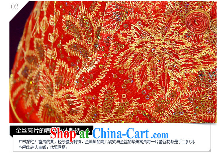 wedding dresses bridal dresses serving toast spring and summer new, spring 2015 use phoenix Sau Wo service Chinese wedding dress and long wedding dress embroidery, silk dress red XXL pictures, price, brand platters! Elections are good character, the national distribution, so why buy now enjoy more preferential! Health