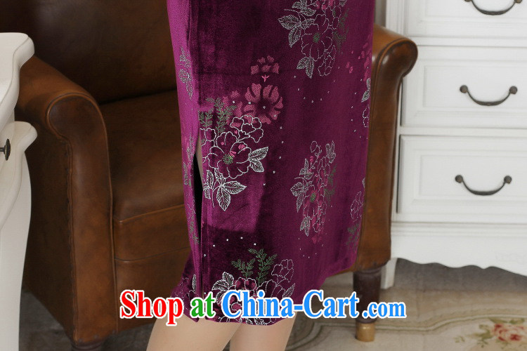 Take the spring and summer outfit New female Chinese Chinese improved, for the wool boom the cheongsam dress show - 13 XL pictures, price, brand platters! Elections are good character, the national distribution, so why buy now enjoy more preferential! Health