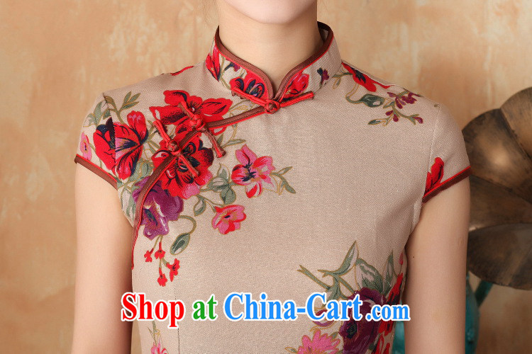 Take the Chinese qipao summer new female Chinese improved hand-painted dresses show clothing short cotton dresses the Commission as the color 2 XL pictures, price, brand platters! Elections are good character, the national distribution, so why buy now enjoy more preferential! Health