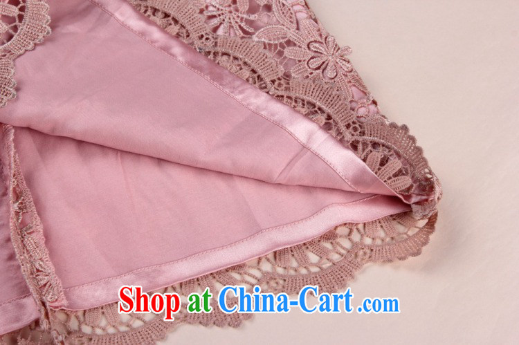 spend the summer dress new dresses and Stylish European water-soluble lace improved cheongsam dress Openwork sexy dresses qipao, for 2 XL pictures, price, brand platters! Elections are good character, the national distribution, so why buy now enjoy more preferential! Health