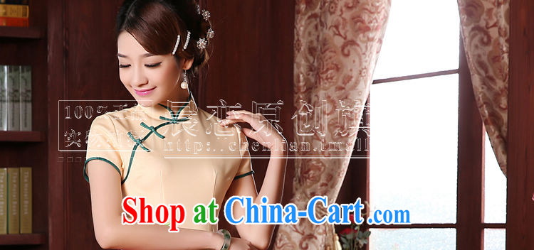 Morning, dresses new 2015 spring retro long improved stylish Chinese qipao dress rich Peony pictures, price, brand platters! Elections are good character, the national distribution, so why buy now enjoy more preferential! Health
