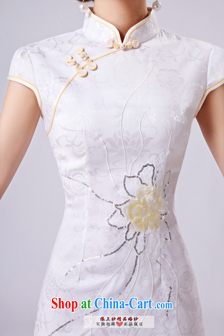 Dresses summer 2015 new improved daily retro beauty lady ethnic wind short cheongsam dress dress picture color S pictures, price, brand platters! Elections are good character, the national distribution, so why buy now enjoy more preferential! Health