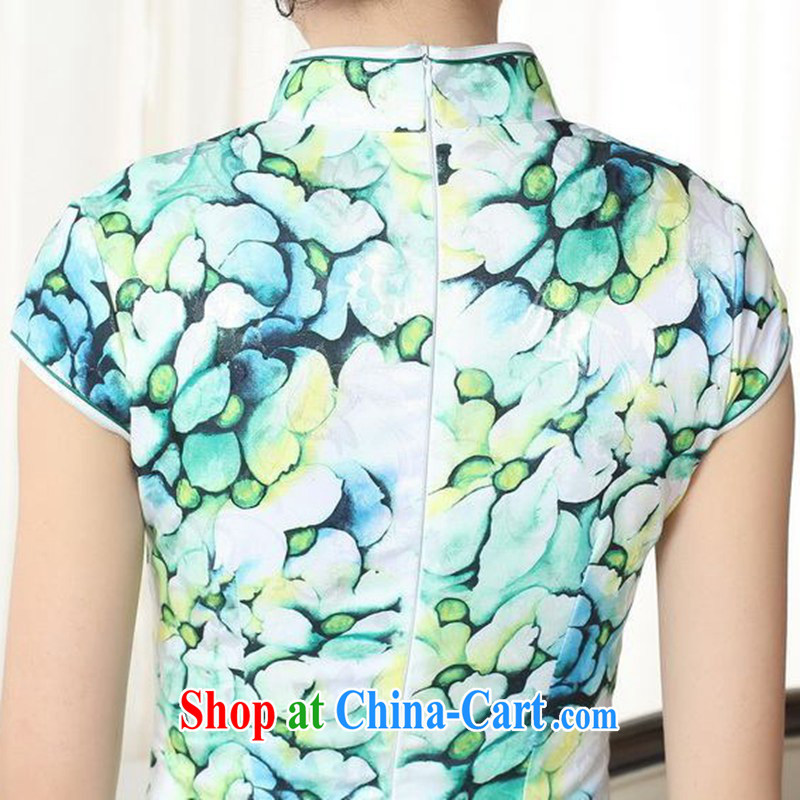 In accordance with the conditions in summer and stylish new, improved Chinese qipao, for a tight beauty short cheongsam dress LGD/D 0258 #as figure 2 XL, in accordance with the situation, and, on-line shopping