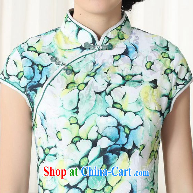 In accordance with the conditions in summer and stylish new, improved Chinese qipao, for a tight beauty short cheongsam dress LGD/D 0258 #as figure 2 XL, in accordance with the situation, and, on-line shopping