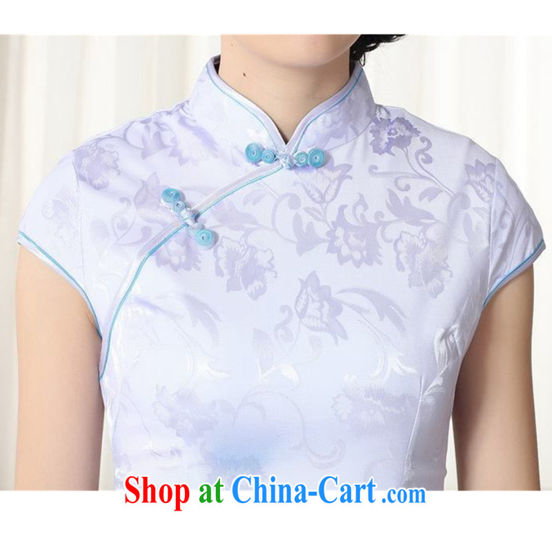 In accordance with the situation in summer new elegance Chinese qipao Chinese beauty short cheongsam dress LGDD 0260 #as figure 2 XL, in accordance with the situation, and, online shopping