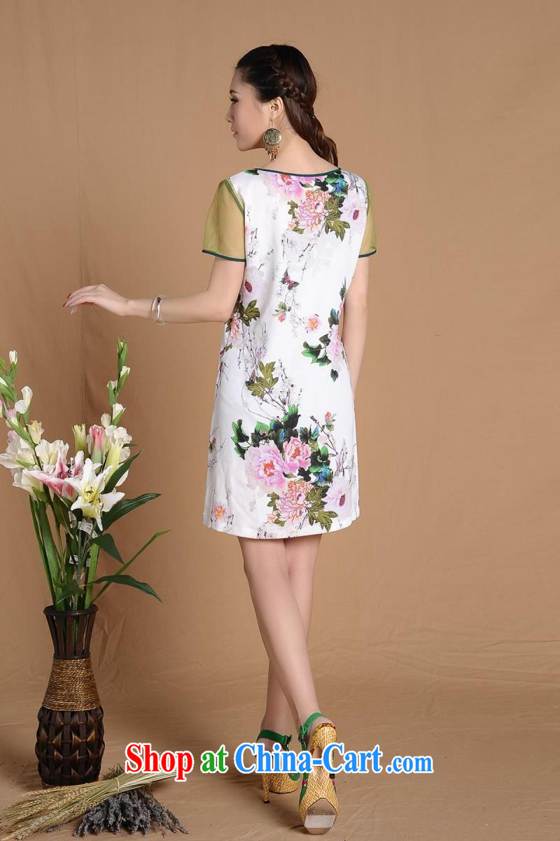 9 month dress H 7257 #Ethnic Wind new summer decoration, improved cheongsam picture color XXL pictures, price, brand platters! Elections are good character, the national distribution, so why buy now enjoy more preferential! Health