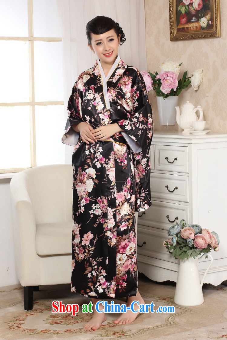 Dan smoke female new 2015 stage clothing kimono damask stamp Chinese improved long Japanese kimono costumes picture color code pictures, price, brand platters! Elections are good character, the national distribution, so why buy now enjoy more preferential! Health