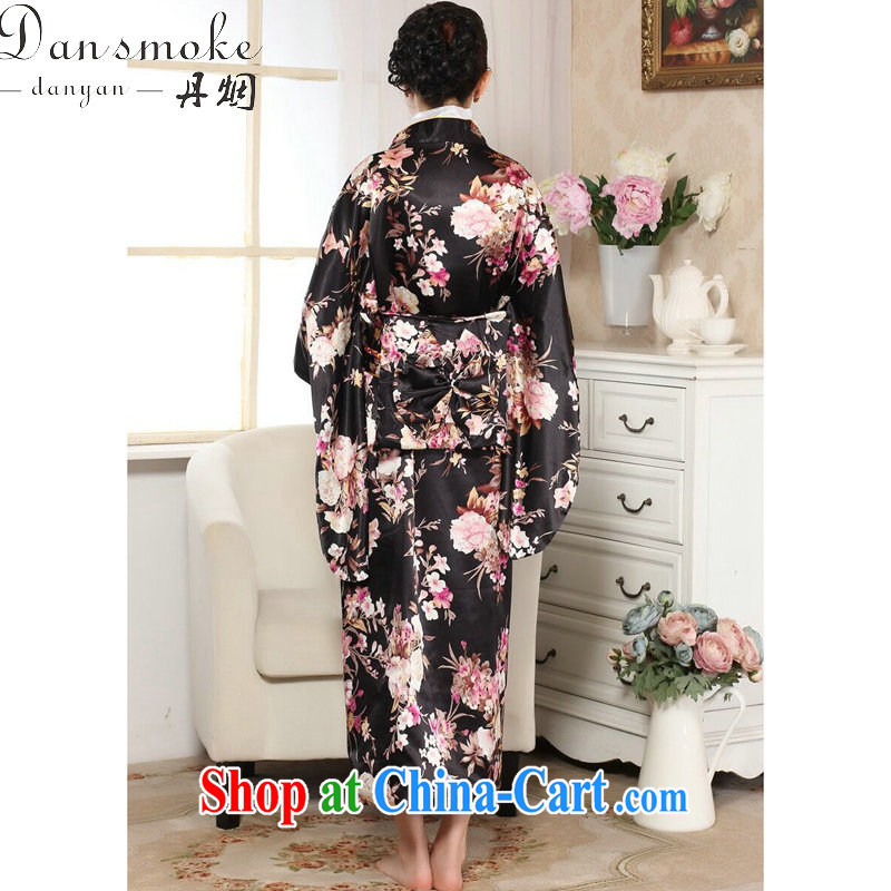 Dan smoke female new 2015 stage clothing kimono damask stamp Chinese improved long Japanese kimono costumes picture color codes, Bin Laden smoke, shopping on the Internet