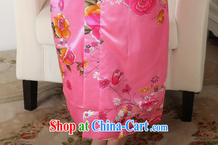 Take the Chinese clothing Ethnic Wind kimono Tang with improved damask stamp long Chinese qipao kimono performances serving pink are code pictures, price, brand platters! Elections are good character, the national distribution, so why buy now enjoy more preferential! Health