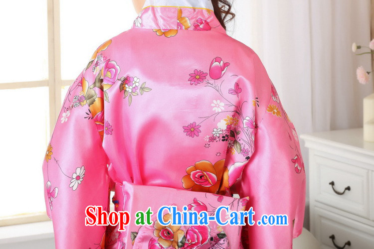 Take the Chinese clothing Ethnic Wind kimono Tang with improved damask stamp long Chinese qipao kimono performances serving pink are code pictures, price, brand platters! Elections are good character, the national distribution, so why buy now enjoy more preferential! Health
