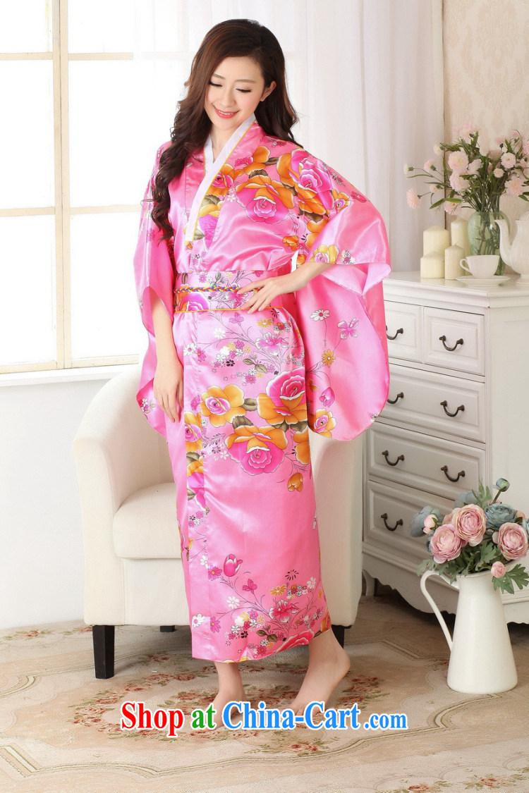 Dan smoke Chinese clothing Ethnic Wind kimono Tang with improved damask stamp long Chinese qipao kimono stage performances service toner color code pictures, price, brand platters! Elections are good character, the national distribution, so why buy now enjoy more preferential! Health