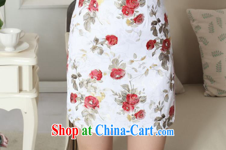 Take the lady and stylish jacquard cotton cultivating short cheongsam dress Chinese improved, for new Chinese graphics thin cheongsam dress such as the color 2 XL pictures, price, brand platters! Elections are good character, the national distribution, so why buy now enjoy more preferential! Health