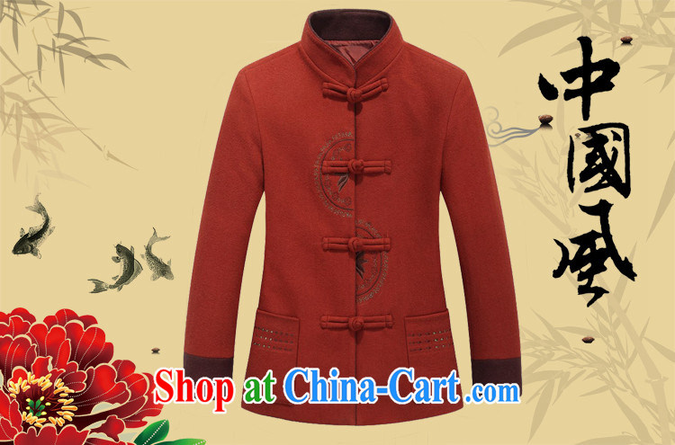 The Honorable Henry TANG, Ms. load spring new-clip long-sleeved clothes? The Tang jackets red-orange XXXL pictures, price, brand platters! Elections are good character, the national distribution, so why buy now enjoy more preferential! Health