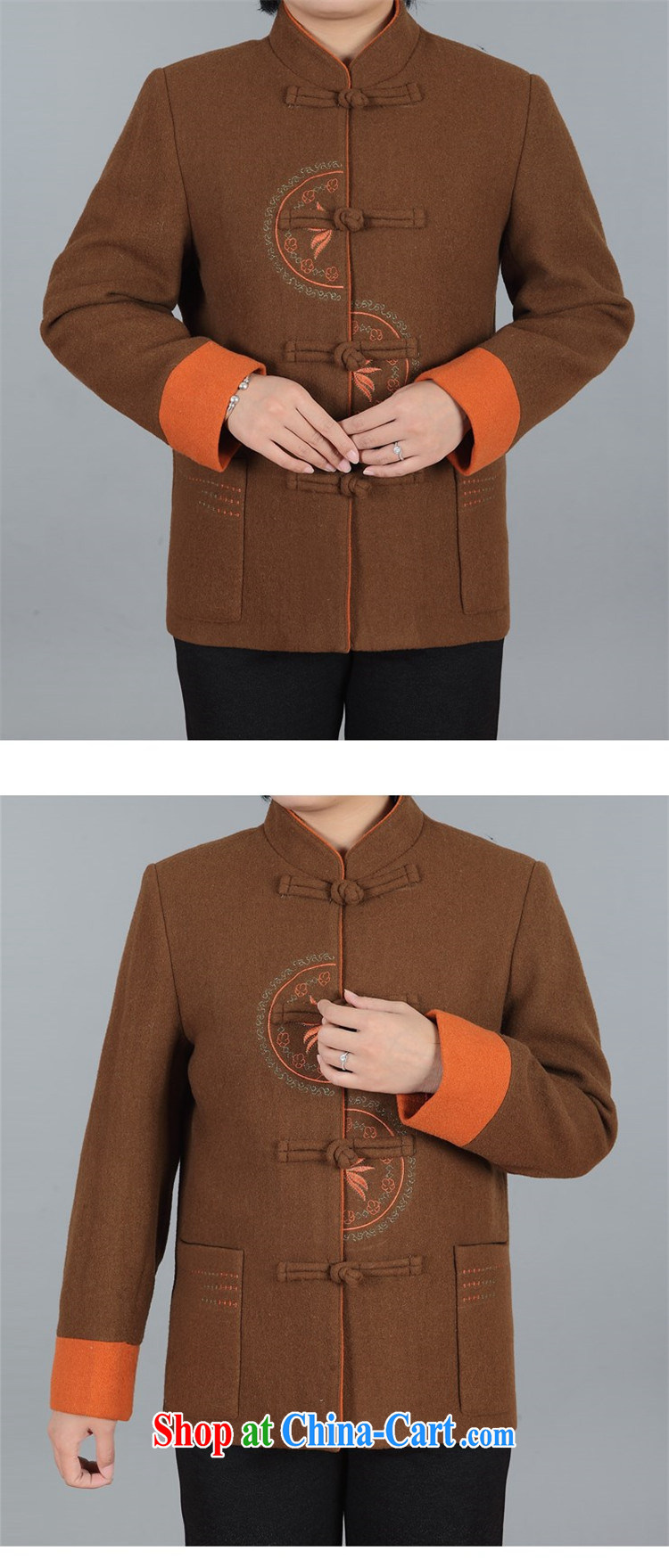 The Honorable Henry TANG, Ms. load spring new-clip long-sleeved clothes? The Tang jackets red-orange XXXL pictures, price, brand platters! Elections are good character, the national distribution, so why buy now enjoy more preferential! Health