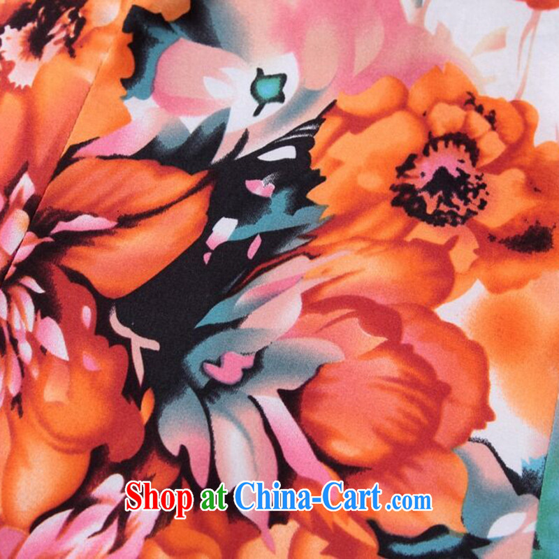 spend the summer girl cheongsam Chinese New cool Silk Cheongsam elegant and stylish sauna Silk Cheongsam banquet Silk Dresses such as the color 2 XL, spend, and, shopping on the Internet