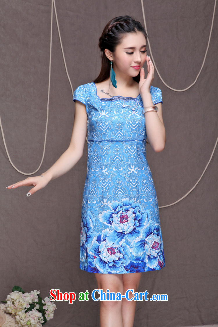 Diffuse, 2015 embroidery cheongsam high-end Ethnic Wind and stylish Chinese qipao dress daily retro beauty graphics build cheongsam picture color XXL pictures, price, brand platters! Elections are good character, the national distribution, so why buy now enjoy more preferential! Health
