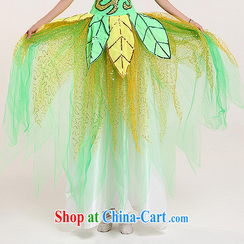 Spring new opening dance swing skirt Spanish dance skirt long performances, serving modern dance clothing stage performing arts Fashion Show clothing wholesale picture color XXL, diffuse Connie married Yi, shopping on the Internet