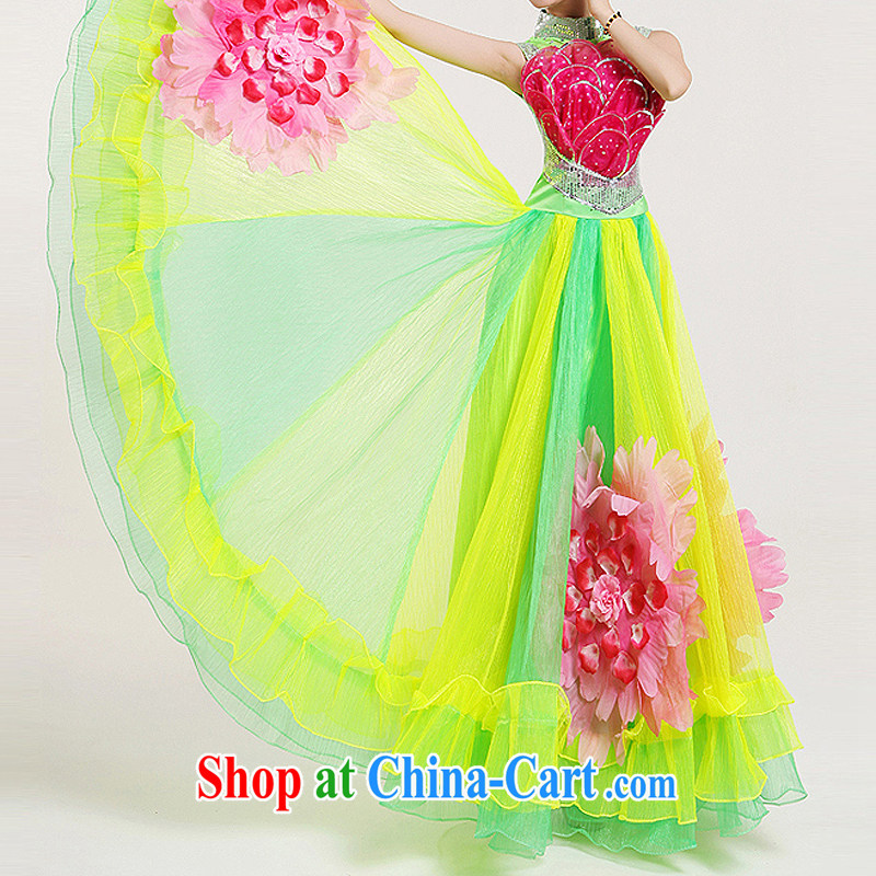 Ballroom Dance the swing dresses new waltz Tango the dance competition costumes national the choir uniforms girls skirts atmospheric opening dance clothing picture color XXL, diffuse Connie married Yi, shopping on the Internet
