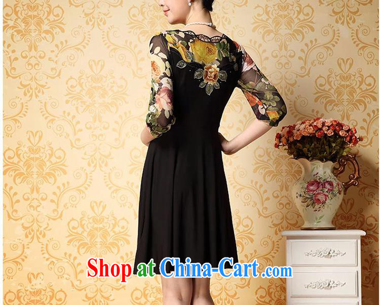Health concerns women's clothing * law Alice Ho Miu Ling Nethersole stunning large, ladies dress embroidered skirt thick mm summer 2015 beauty graphics thin new paragraph 7 of 6 cuff XL pictures, price, brand platters! Elections are good character, the national distribution, so why buy now enjoy more preferential! Health