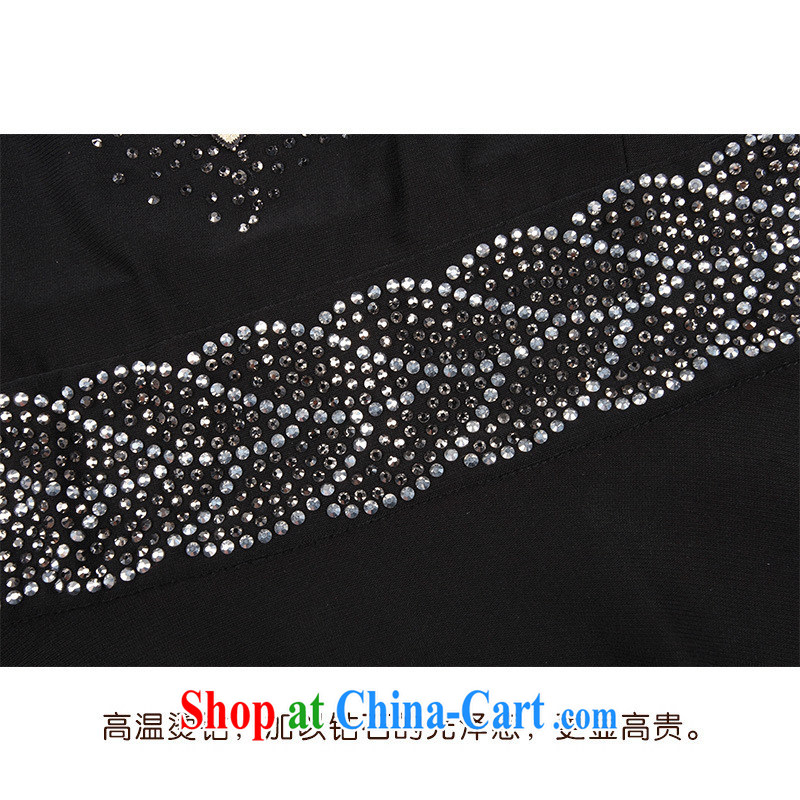 Close deals with women's clothes * law Alice Ho Miu Ling Nethersole in stunning older women summer dresses embroidered large, female skirt short-sleeved thick mother load 456 XL Black 6 XL, blue rain bow, and shopping on the Internet