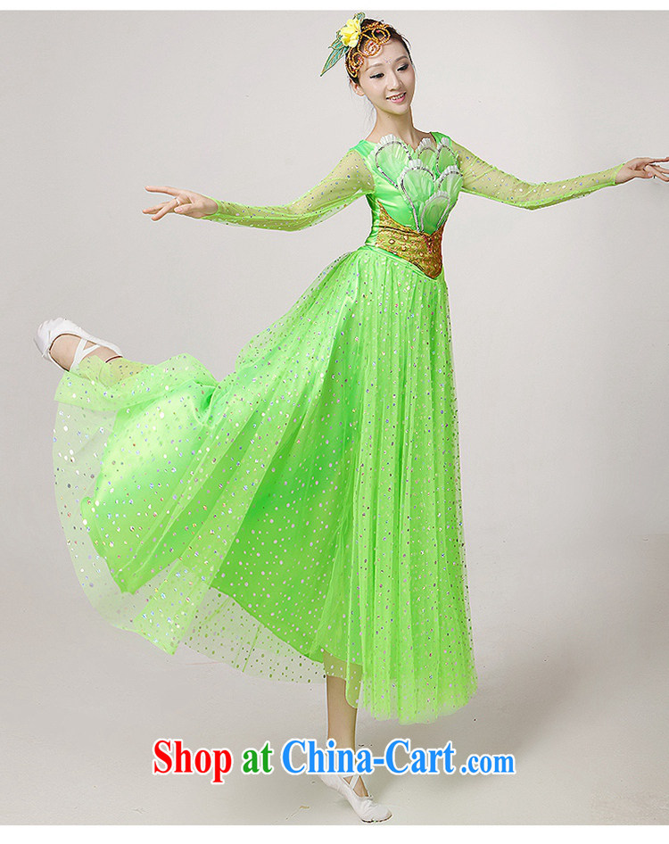 New cultivating large skirt choir major arts and cultural costumes dance costumes large skirt dance service choir uniforms long skirt picture color XXL pictures, price, brand platters! Elections are good character, the national distribution, so why buy now enjoy more preferential! Health