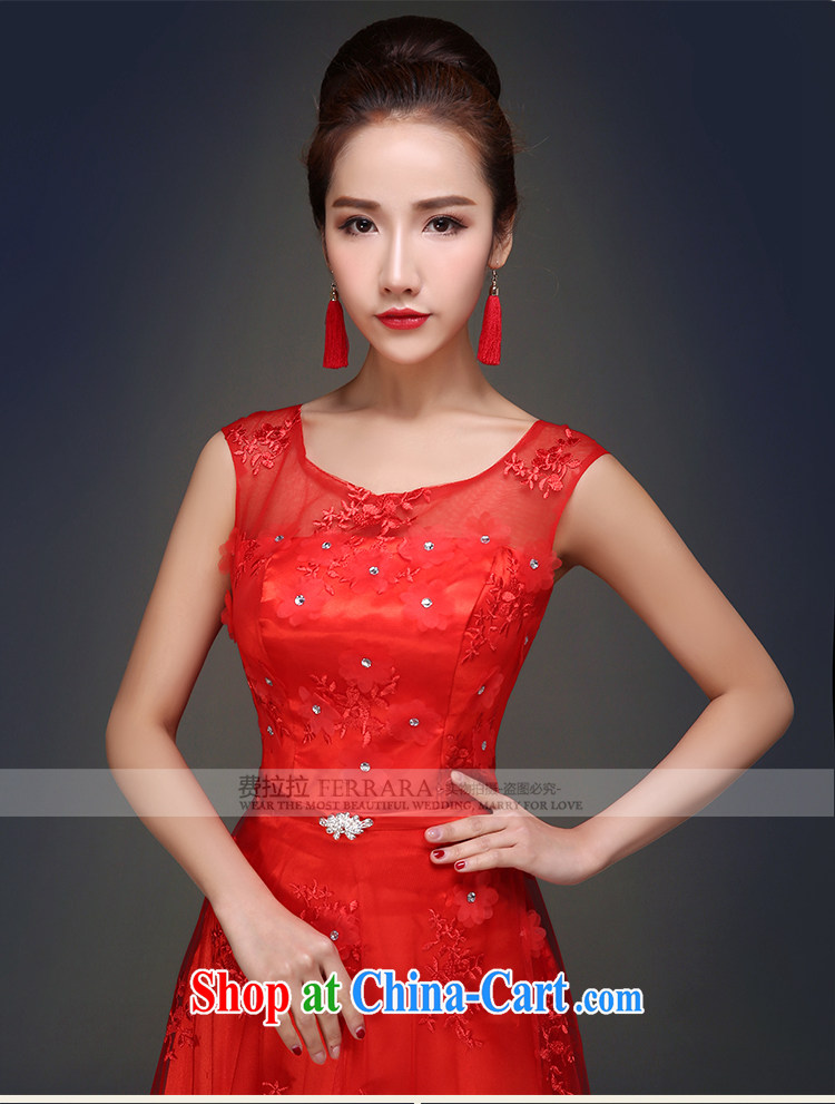 Ferrara 2015 spring and summer New Classic sweet round-collar shoulders with embroidery lace dress XL Suzhou shipping pictures, price, brand platters! Elections are good character, the national distribution, so why buy now enjoy more preferential! Health