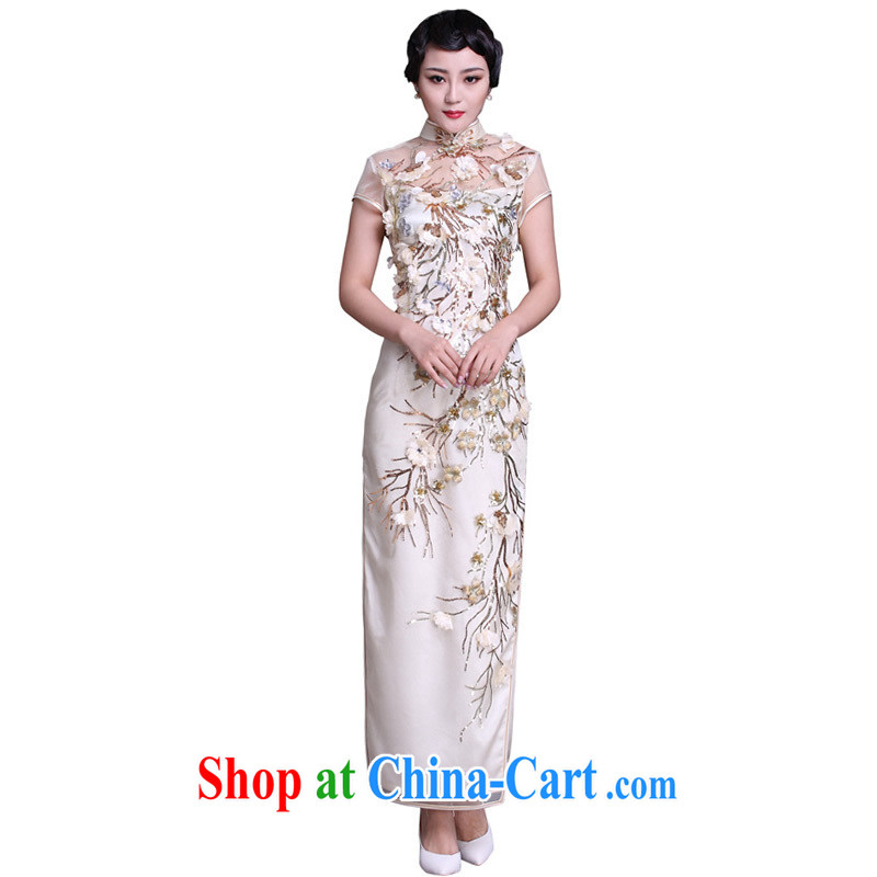 Cyd Ho Kwun Tong Yu-ling was high quality goods/2015 classic dress/long high on the truck and women Evening Dress G 92,118 white XXXL, Sau looked Tang, shopping on the Internet