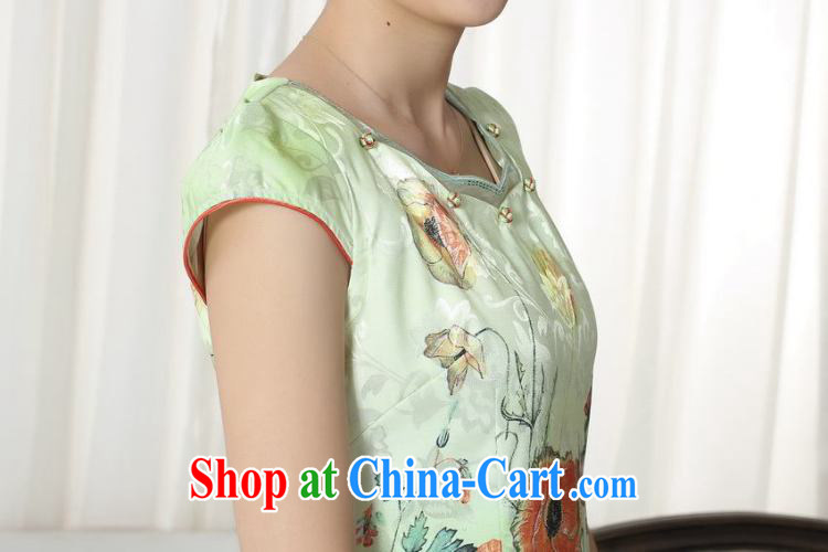 And Jing Ge lady stylish jacquard cotton cultivating short cheongsam dress new improved cheongsam dress picture color 2 XL pictures, price, brand platters! Elections are good character, the national distribution, so why buy now enjoy more preferential! Health